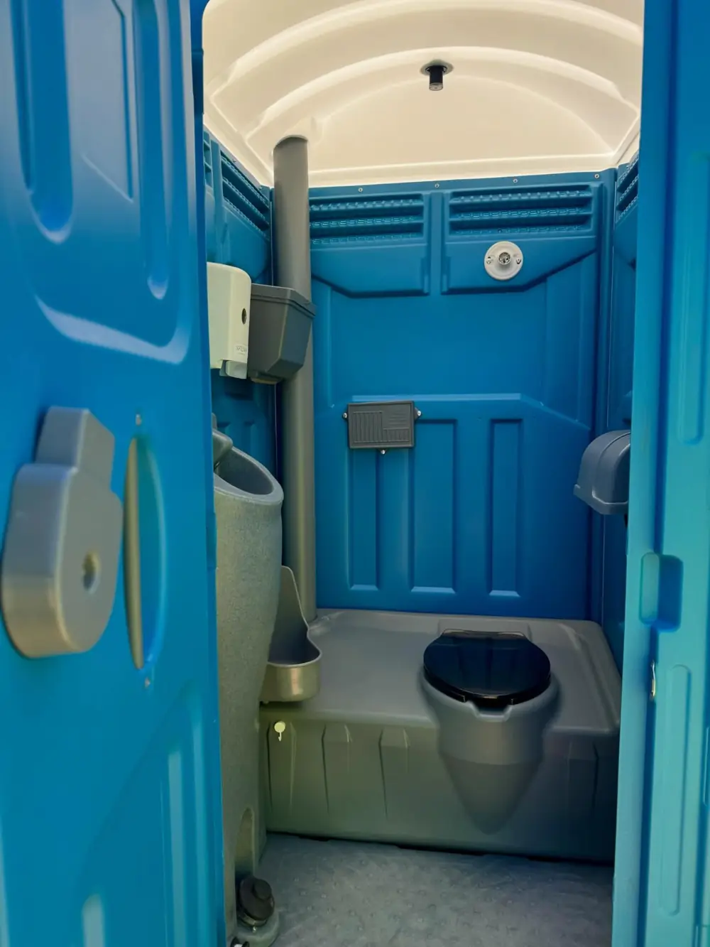Standard porta potty rental unit